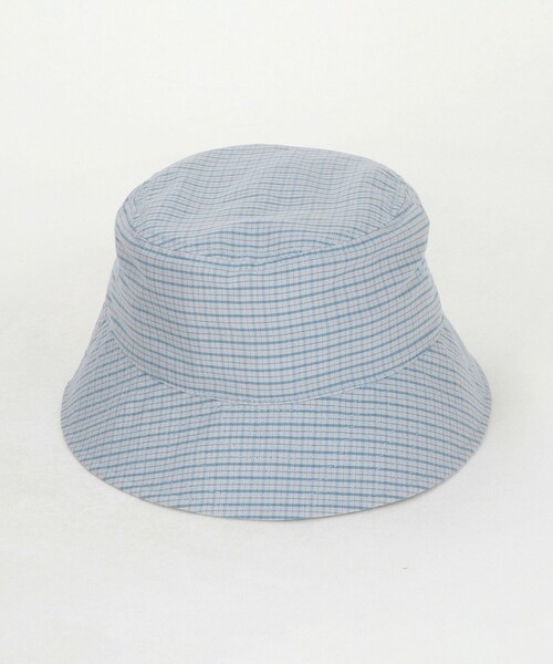 Steven Alan（スティーブンアラン）の「＜Steven Alan＞ ドレープ オックス チェック バケット ハット（ハット・メンズ・ライトグレー/ブラック・FREE）」の12枚目の写真