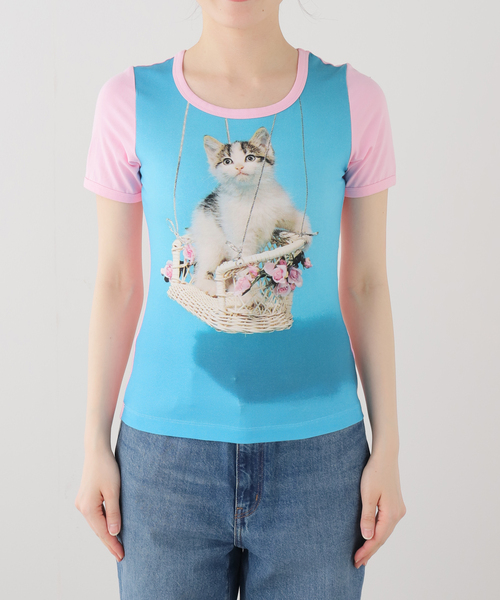 Ashley Williams】 BABY TEE（ブルー）（Tシャツ/カットソー）｜ASHLEY