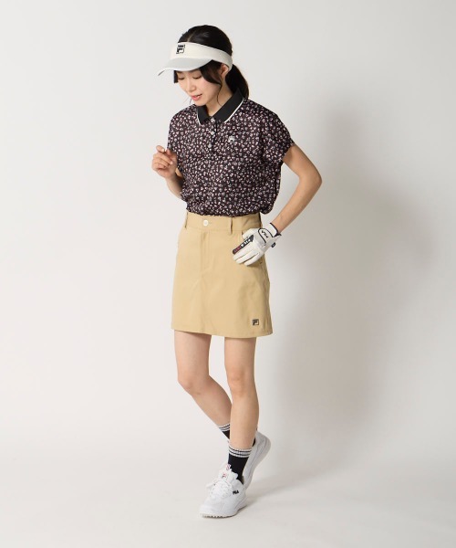 FILA GOLF(フィラゴルフ )の「【FILA GOLF:フィラゴルフ】レディース半袖シャツ 冷感カノコ ゴルフ(シャツ/ブラウス・レディース・ホワイト/ライトブルー/ブラック・MEDIUM/X-LARGE/LARGE)」の20枚目の写真