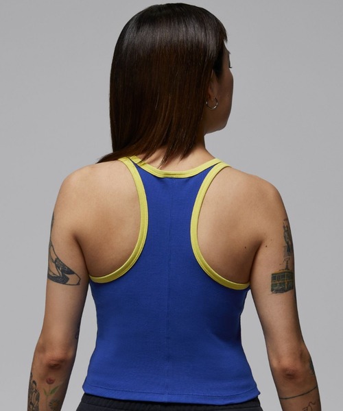 JORDAN BRAND(ジョーダンブランド)の「JORDAN BRAND AS WMNS J GX TANK P6 / ジョーダン ブランド ウィメンズ ジョーダン SLVLS ショートスリーブ Tシャツ GX タンクトップ P6 / NIKE【SP】(タンクトップ・レディース・ブルー・L/M/S)」の5枚目の写真