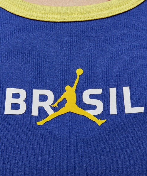 JORDAN BRAND(ジョーダンブランド)の「JORDAN BRAND AS WMNS J GX TANK P6 / ジョーダン ブランド ウィメンズ ジョーダン SLVLS ショートスリーブ Tシャツ GX タンクトップ P6 / NIKE【SP】(タンクトップ・レディース・ブルー・L/M/S)」の2枚目の写真