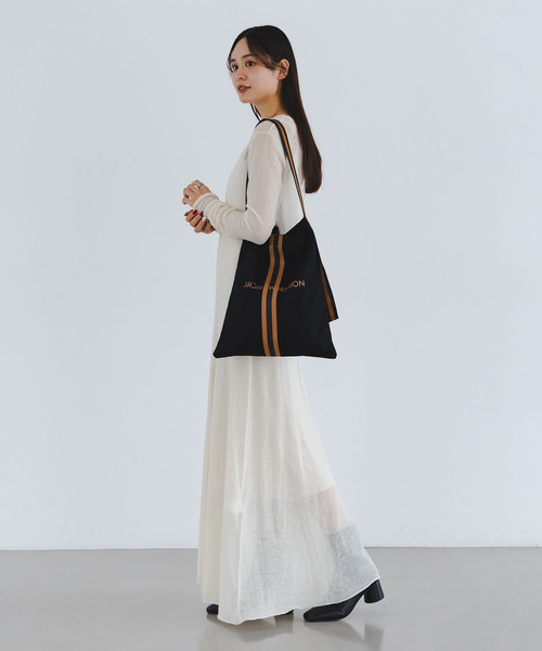 Noble（ノーブル）の「《追加・WEB限定カラー》N.Jam/エヌジャムトートSmall（トートバッグ・レディース・ベージュ系その他/ブラック・FREE）」の5枚目の写真