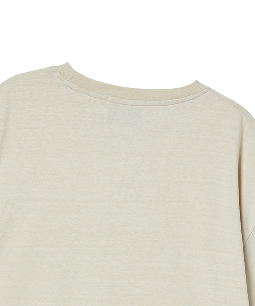 Beyond Closet（-）の「[コレクションライン] ヴィンテージプリントディテールピグメントウォッシング半袖Tシャツアイボリー（Tシャツ/カットソー・メンズ・その他・MEDIUM/LARGE）」の6枚目の写真