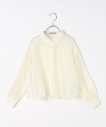 BAYFLOW | ［シャツとインナーの2点セット]キャミ付きシアーシャツ(KIDS)(シャツ/ブラウス)