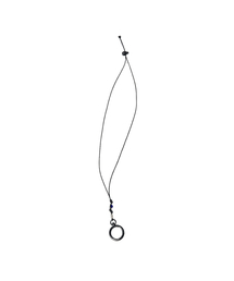 YOUCHE PRET A PORTER（ユッシュプレタポルテ）の「SQ RING NECKLACE 002 Black（ネックレス）」