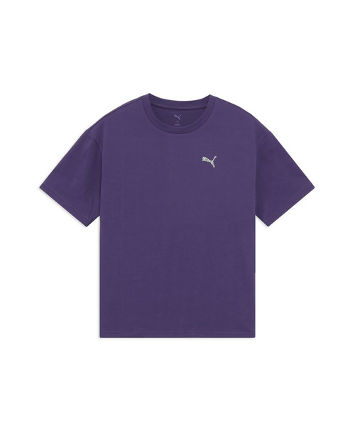 PUMA（プーマ）の「PUMA プーマ メンズ ESS エレベーテッド MX スケートボード 半袖 Tシャツ（Tシャツ/カットソー・メンズ・ホワイト/プラム/ブラック・LARGE/MEDIUM/XX-LARGE/SMALL/X-LARGE）」の7枚目の写真