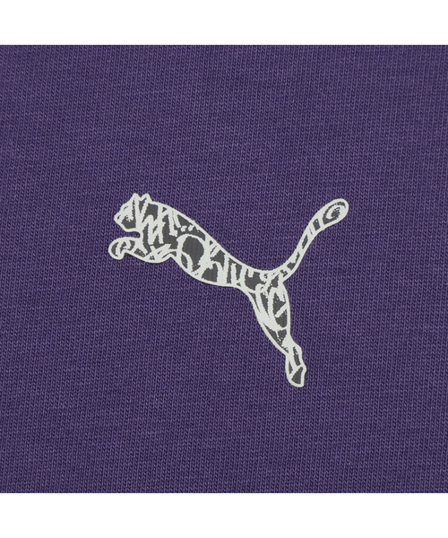 PUMA（プーマ）の「PUMA プーマ メンズ ESS エレベーテッド MX スケートボード 半袖 Tシャツ（Tシャツ/カットソー・メンズ・ホワイト/プラム/ブラック・LARGE/MEDIUM/XX-LARGE/SMALL/X-LARGE）」の10枚目の写真