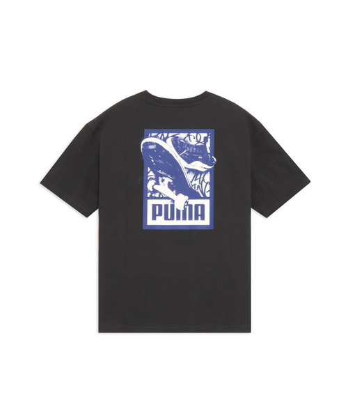 PUMA（プーマ）の「PUMA プーマ メンズ ESS エレベーテッド MX スケートボード 半袖 Tシャツ（Tシャツ/カットソー・メンズ・ホワイト/プラム/ブラック・LARGE/MEDIUM/XX-LARGE/SMALL/X-LARGE）」の16枚目の写真
