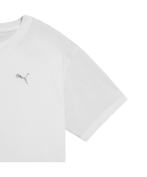PUMA（プーマ）の「PUMA プーマ メンズ ESS エレベーテッド MX スケートボード 半袖 Tシャツ（Tシャツ/カットソー・メンズ・ホワイト/プラム/ブラック・LARGE/MEDIUM/XX-LARGE/SMALL/X-LARGE）」の22枚目の写真