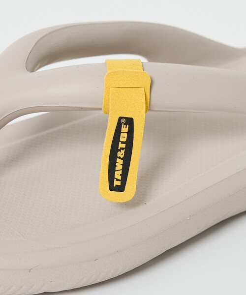 TAW&TOE(トーアンドトー)の「【TAW&TOE/トーアンドトー】ZEROVITY Flip Flop OG/カバリーサンダル MUSINSA ムシンサ/ユニセックス(サンダル・メンズ・グレー/ブラック/ピンク・26/28/27)」の6枚目の写真