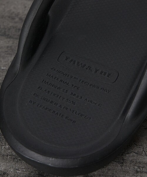 TAW&TOE(トーアンドトー)の「【TAW&TOE/トーアンドトー】ZEROVITY Flip Flop OG/カバリーサンダル MUSINSA ムシンサ/ユニセックス(サンダル・メンズ・グレー/ブラック/ピンク・26/28/27)」の15枚目の写真