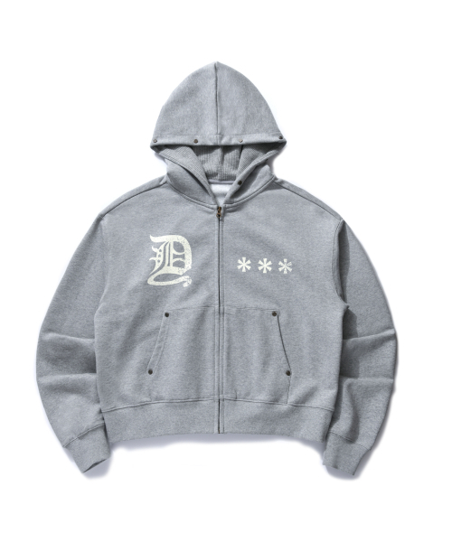 AMOU(アモウ)の「D-Star Hoodie Zip Up GRAY(パーカー・レディース・その他・1/2)」の10枚目の写真