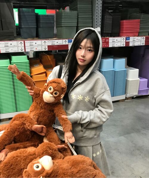 AMOU(アモウ)の「D-Star Hoodie Zip Up GRAY(パーカー・レディース・その他・1/2)」の13枚目の写真