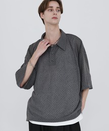 SOCCE（ソーシー）の「カットシアーハーフスリーブポロシャツ（ポロシャツ）」