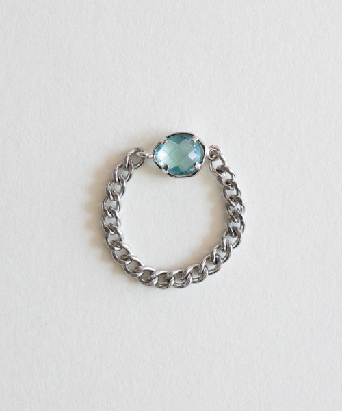 MERRYMOTIVE(メリーモチーブ)の「Sky dew chain ring(リング・レディース・その他・8/11/13/16)」の2枚目の写真