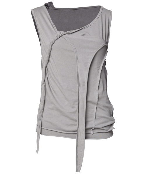 FLAREUP（フレアアップ）の「3-Layered Braided Sleeveless (FL-128_Gray)（Tシャツ/カットソー・レディース・ライトグレー・OS）」の13枚目の写真
