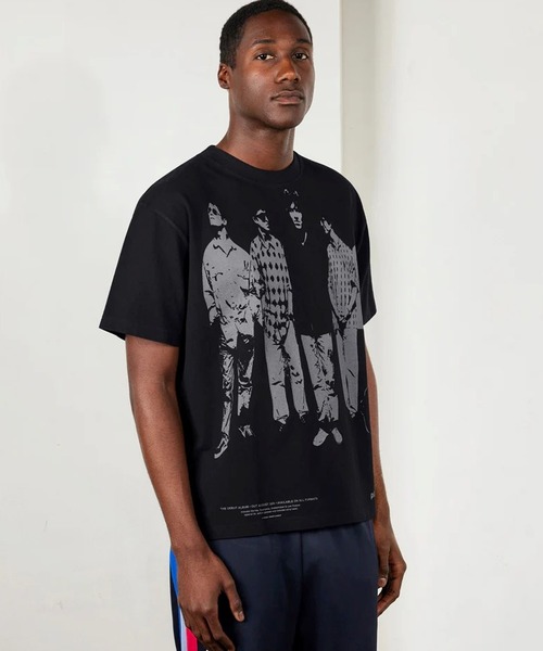 PLEASURES（プレジャー）の「PLEASURES/プレジャーズ DEFINITELY HEAVYWEIGHT SHIRT プリントTシャツ バンドTシャツ 2026年春夏（Tシャツ/カットソー・メンズ・ブラック・M/L/XL）」の4枚目の写真