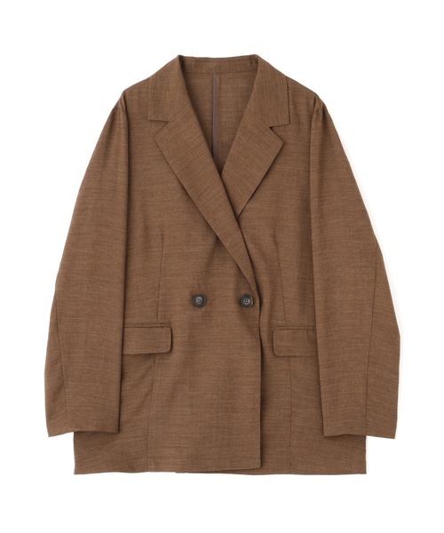NATURAL BEAUTY BASIC(ナチュラルビューティーベーシック)の「【ちょうど、いい服】迷った朝のエブリデイジャケット(テーラードジャケット・レディース・ブラウン/ナチュラル/ネイビー/ベージュ・SMALL/MEDIUM)」の7枚目の写真