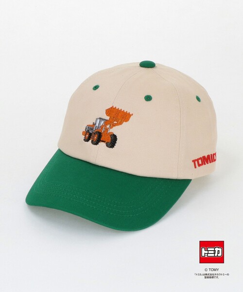 green label relaxing(グリーンレーベルリラクシング)の「【別注】<TOMICA>キャップ / キッズ(キャップ・キッズ・ブラウン系/ロイヤルブルー/ケリーグリーン・FREE(53-55cm))」の2枚目の写真
