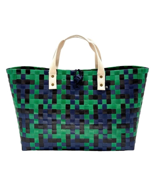 ROOTOTE(ルートート)の「ルートート / EU.ミディアム.チョー-A(かごバッグ・レディース・グリーン/ピンク/サックスブルー/ゴールド・FREE)」の2枚目の写真