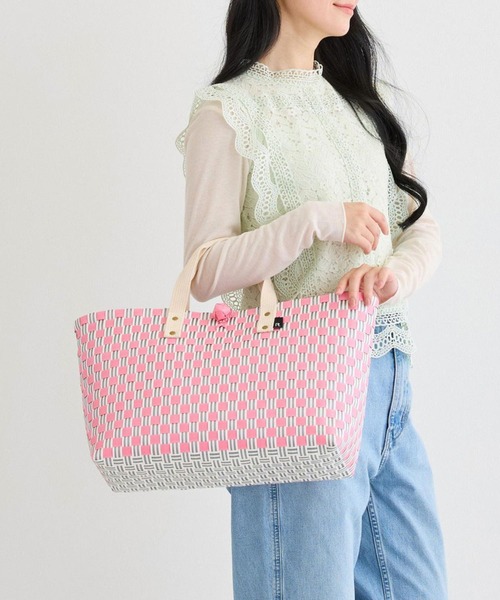 ROOTOTE(ルートート)の「ルートート / EU.ミディアム.チョー-A(かごバッグ・レディース・グリーン/ピンク/サックスブルー/ゴールド・FREE)」の22枚目の写真