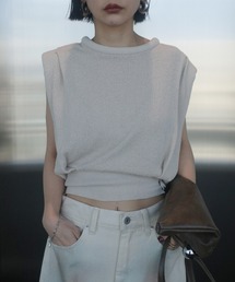 Ameri(�A����)��MARSHMALLOW NECK KNIT TOP(�j�b�g/�Z�[�^�[)