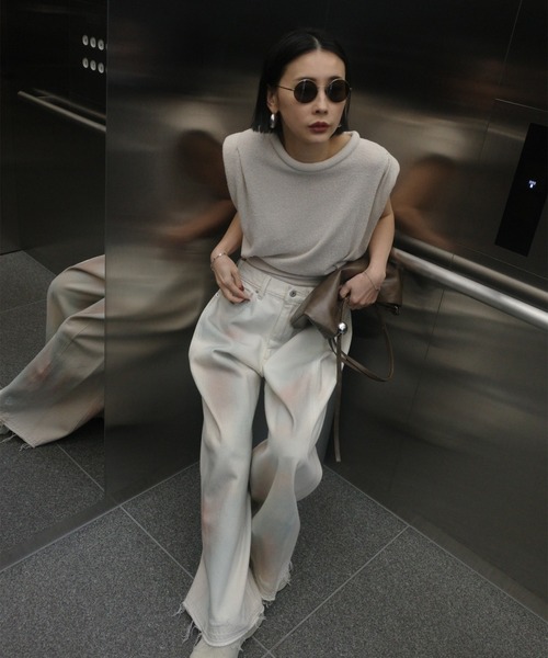 Ameri（アメリ）の「MARSHMALLOW NECK KNIT TOP（ニット/セーター