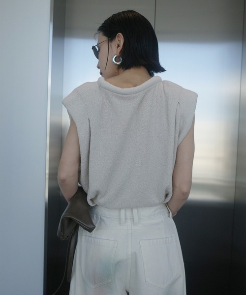 Ameri（アメリ）の「MARSHMALLOW NECK KNIT TOP（ニット/セーター