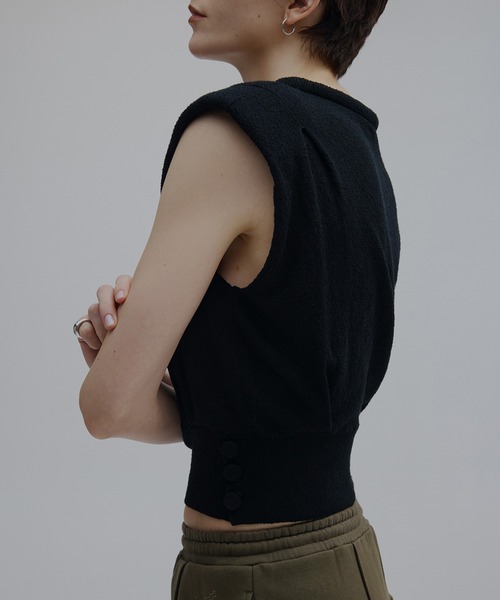 Ameri（アメリ）の「MARSHMALLOW NECK KNIT TOP（ニット/セーター