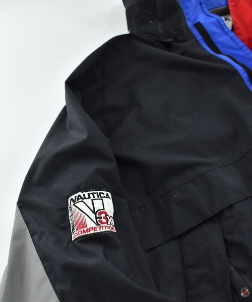 NAUTICA(ノーティカ)の「【USED】90’s Nautica Competition ギアジャケット(ナイロンジャケット・メンズ・ブラック・LARGE)」の3枚目の写真