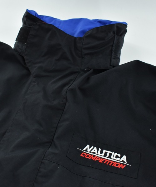 NAUTICA(ノーティカ)の「【USED】90’s Nautica Competition ギアジャケット(ナイロンジャケット・メンズ・ブラック・LARGE)」の2枚目の写真