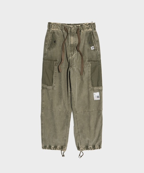 MIHARAYASUHIRO(ミハラヤスヒロ)の「【MIHARAYASUHIRO/ミハラヤスヒロ】DAMAGED CARGO PANTS(カーゴパンツ・メンズ・カーキ/ブラック・46/44)」の21枚目の写真