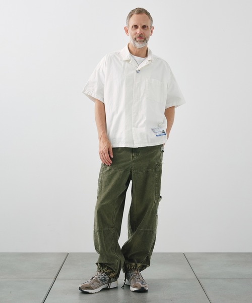 MIHARAYASUHIRO(ミハラヤスヒロ)の「【MIHARAYASUHIRO/ミハラヤスヒロ】DAMAGED CARGO PANTS(カーゴパンツ・メンズ・カーキ/ブラック・46/44)」の11枚目の写真