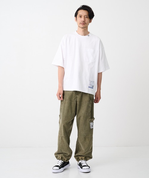 MIHARAYASUHIRO(ミハラヤスヒロ)の「【MIHARAYASUHIRO/ミハラヤスヒロ】DAMAGED CARGO PANTS(カーゴパンツ・メンズ・カーキ/ブラック・46/44)」の15枚目の写真