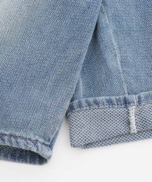 improves(インプローブス)の「ワイド デニム ハーフ パンツ(デニムパンツ・メンズ・ネイビー/サックスブルー・MEDIUM/LARGE)」の16枚目の写真