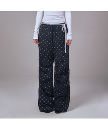 YOUHEE（ユヒ）の「[3COLORS] COTTON LAYERED BANDING WIDE PANTS（スウェットパンツ）」