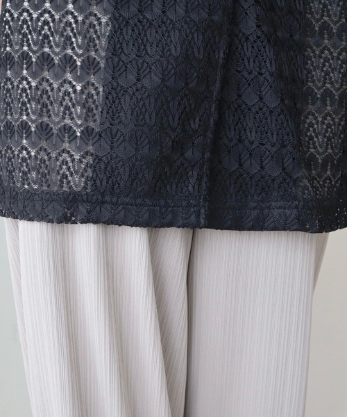 CECIL McBEE(セシルマクビー)の「レースジレベスト(その他アウター・レディース・アイボリー/ブラック・MEDIUM/LARGE)」の13枚目の写真