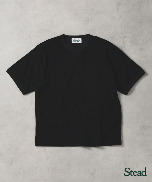 Stead / パイル リンガー ワイド ポケット Tシャツ（Tシャツ