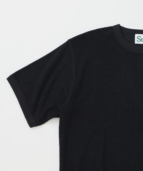 JOURNAL STANDARD J.S HOMESTEAD(ジャーナルスタンダードホームステッド)の「Stead / パイル リンガー ワイド ポケット Tシャツ(Tシャツ/カットソー・メンズ・ブラック/アイボリー/ブラウン/ピンク・MEDIUM/LARGE)」の6枚目の写真