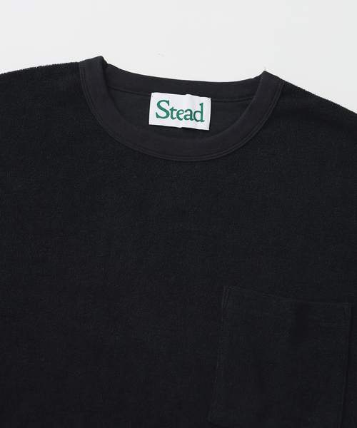 JOURNAL STANDARD J.S HOMESTEAD(ジャーナルスタンダードホームステッド)の「Stead / パイル リンガー ワイド ポケット Tシャツ(Tシャツ/カットソー・メンズ・ブラック/アイボリー/ブラウン/ピンク・MEDIUM/LARGE)」の10枚目の写真