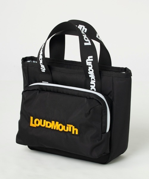 Loudmouth(ラウドマウス)の「【Loudmouth:ラウドマウス】保冷機能付定番カートバッグ ゴルフ 散歩バッグ(トートバッグ・レディース・ネイビー/ブラック・FREE)」の1枚目の写真