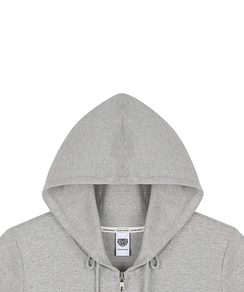 LUVISTRUE(ラヴイズトゥルー)の「SY ANGEL HOOD ZIP UP(GRAY)(パーカー・レディース・その他・FREE)」の4枚目の写真