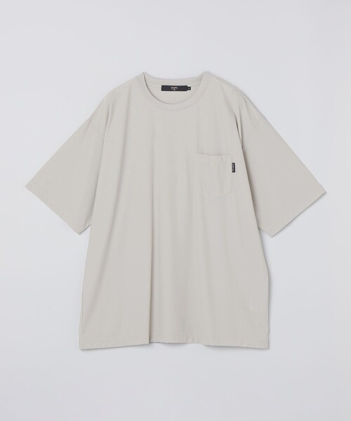 SHIPS Colors（シップス カラーズ）の「【WEB限定】SHIPS Colors:〈接触冷感〉カノコ Tシャツ ＆ ショーツ セット◇（Tシャツ/カットソー・メンズ・ネイビー/ブラック/グレー・MEDIUM/X-LARGE/LARGE）」の7枚目の写真