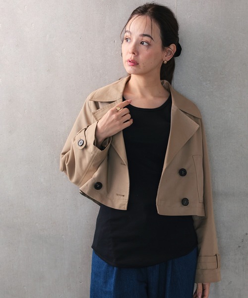 FashionBerry(ファッションベリー)の「インナーちら見え防止 フレアリブタンクトップ コットン100%(タンクトップ・レディース・グレー/ホワイト/ブラック/ネイビー・M/L/LL/3L)」の13枚目の写真