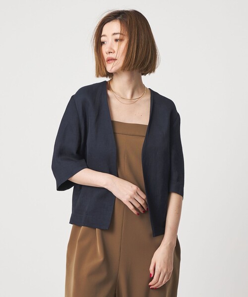 未使用品@ユナイテッドアローズ##ノーカラージャケット UNITED ARROWS｜ユナイテッドアローズのノーカラージャケット通販