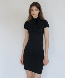 WA TIE HALF NECK MINI OPS BLACK