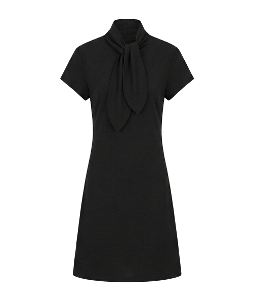 REORG(リオルグ)の「WA TIE HALF NECK MINI OPS BLACK(ワンピース・レディース・その他・SMALL/MEDIUM)」の4枚目の写真
