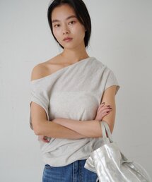 SHENERY | アシメネックTee(Tシャツ/カットソー)