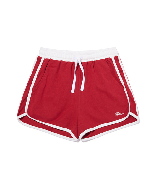 KIRSH（キルシー）の「キルシ 配色ドルフィンパンツ [レッド]（その他パンツ・レディース・その他・MEDIUM/SMALL）」の2枚目の写真