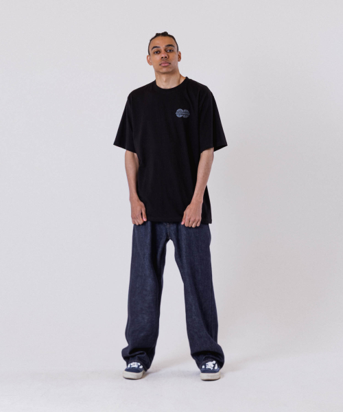 ALL DAY HOOPS(オールデイフープス)の「ADH ワールドワイド オーバーサイズ 半袖Tシャツ ブラック(Tシャツ/カットソー・メンズ・その他・1/2/3/WOMENS)」の8枚目の写真